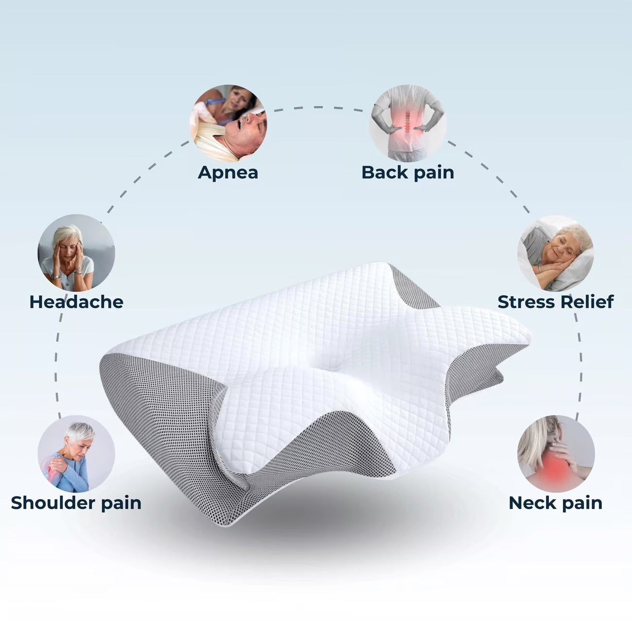 WarmlyTouch™ Memory Foam Pillow